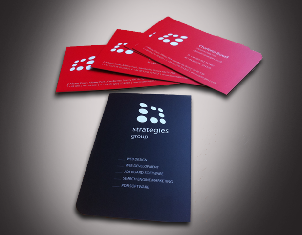 Strategies Group Business cards
